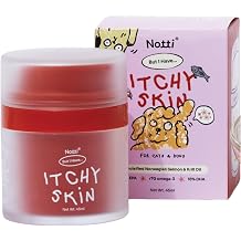 Notti Itchy Skin Allergy Relief - Omega 3 Fish Oil - Itchy Ears - High Concentration - Norwegian Salmon & Krill Oil Pet Supplement for Cats and Dogs - DHA - Probiotics - Joint