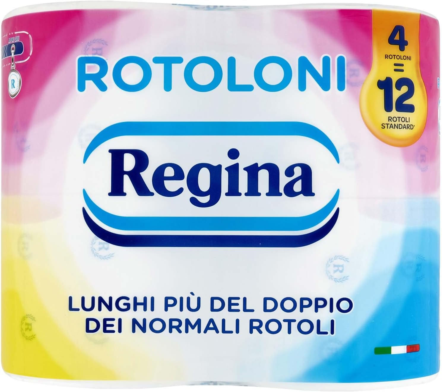 Regina Rotoloni Maxi Toilet Paper Rolls, Pack of 4