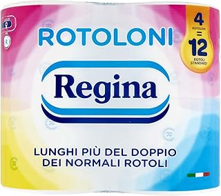 Regina Papier Toaletowy, Biały, 12 rolek
