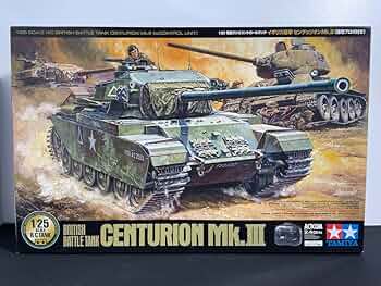 【レトロ☺】タミヤ 1/25 CENTURION Mk III 1/25 SCALE R/C BRITISH BATTLE TANK CENTURION Mk.III (w