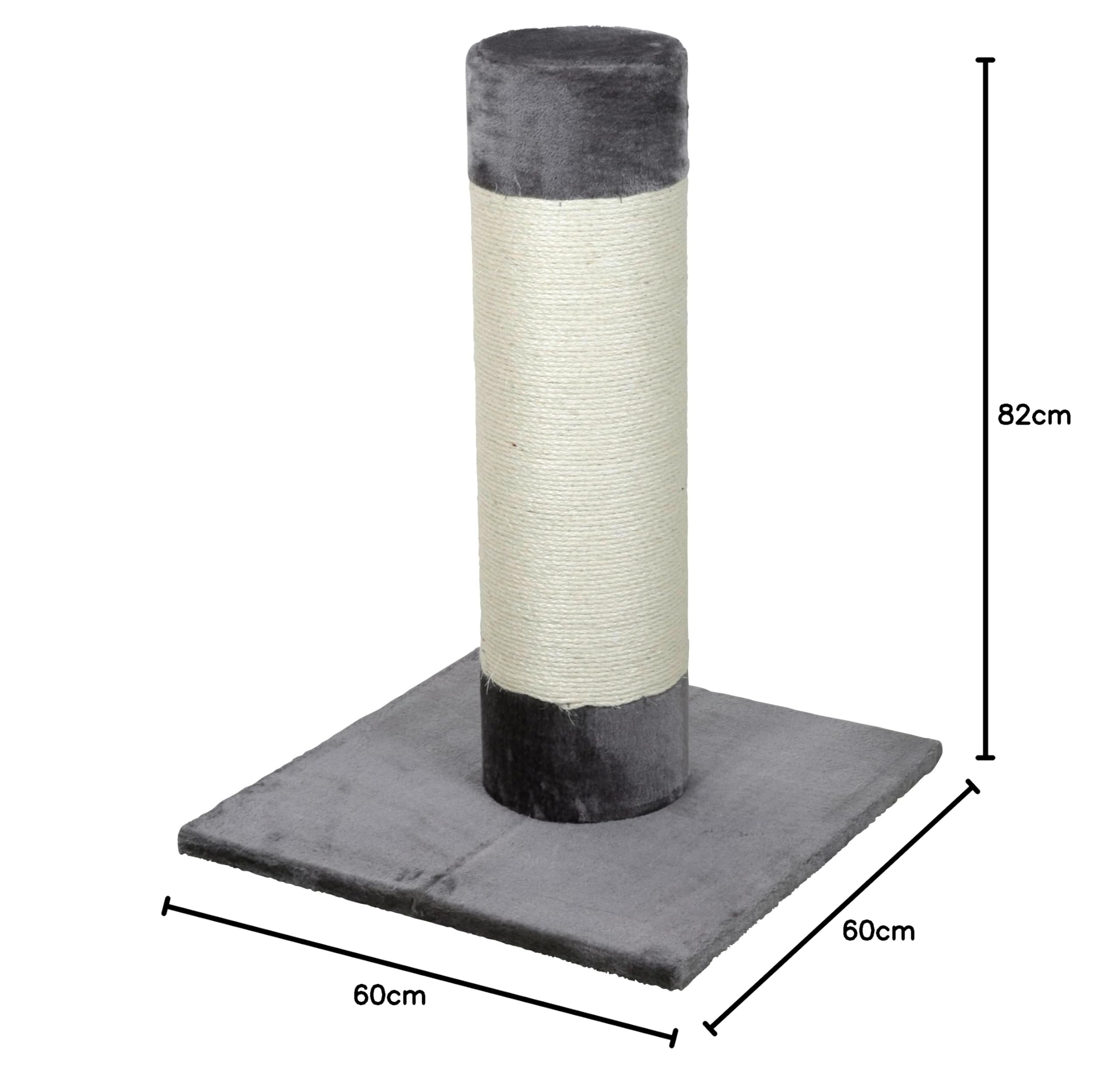 Kerbl 82502 Katzen Kratzbaum Opal Ultra zum Kratzen und Klettern, Höhe 80 cm