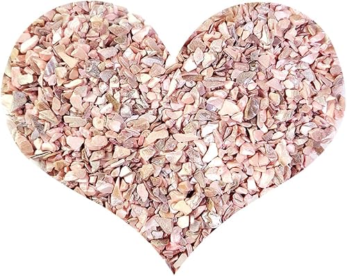 Miniatura 10 de Piezas rotas, conchas trituradas de 23 onzas, manualidades de arte de resina, rellenos de cuencos de florero, cubierta de suelo para plantas