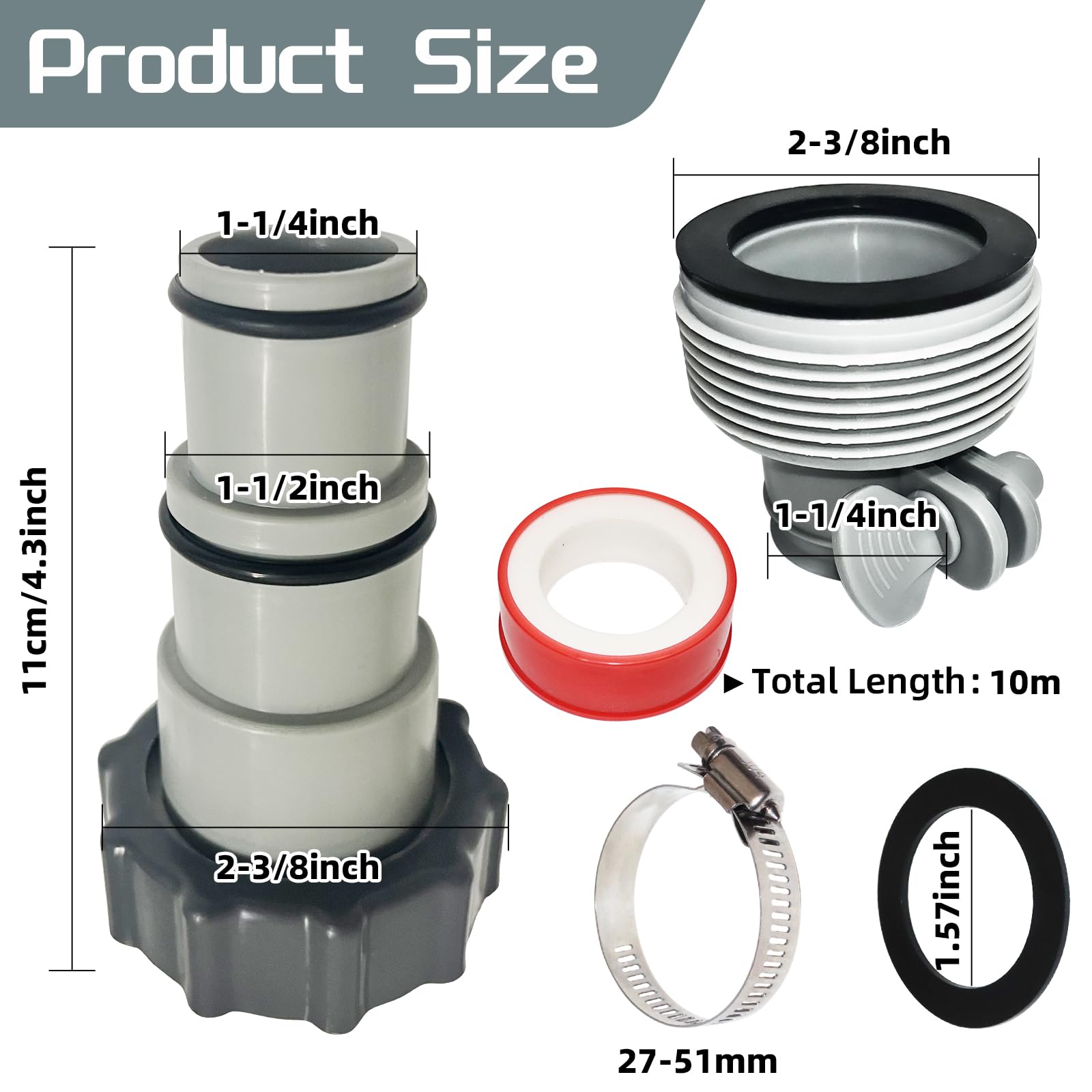 GLI 55-0000WH-BK Whirlwind Above Ground Reel System Base Kit
