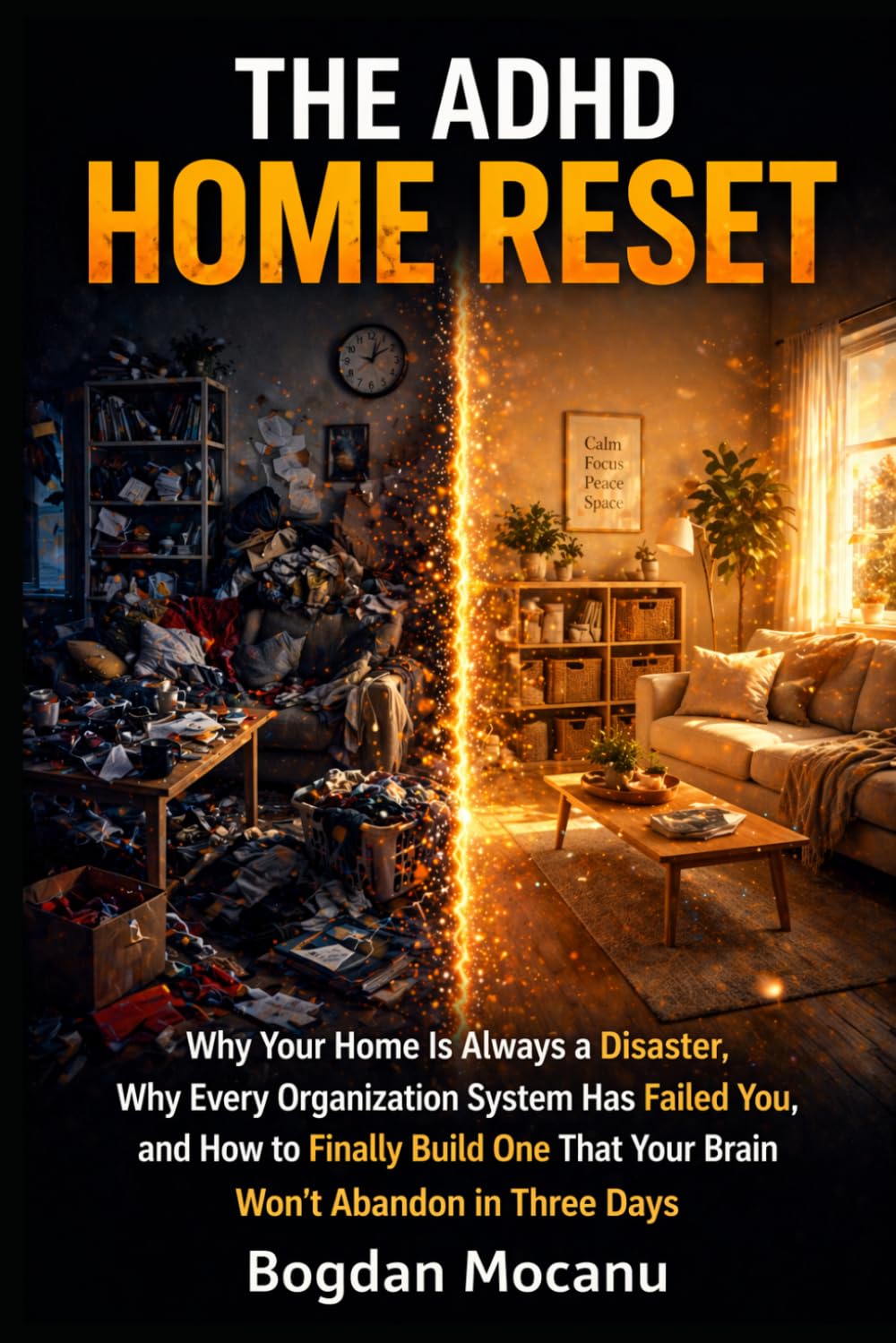 The ADHD Home Reset: Why Your Home Is Always a Disaster, Why Every Organization System Has Failed You, and How to Finally Build One That Your Brain Won't Abandon in Three Days