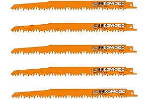 KOWOOD 9-Inch Premium Tree Root Cutter Reciprocating Saw Blades