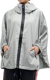 PUMA 彪马 女士 雨披 防水 MINI 防风衣 训练服 562769 (01/灰色 【Free】), 01/灰色