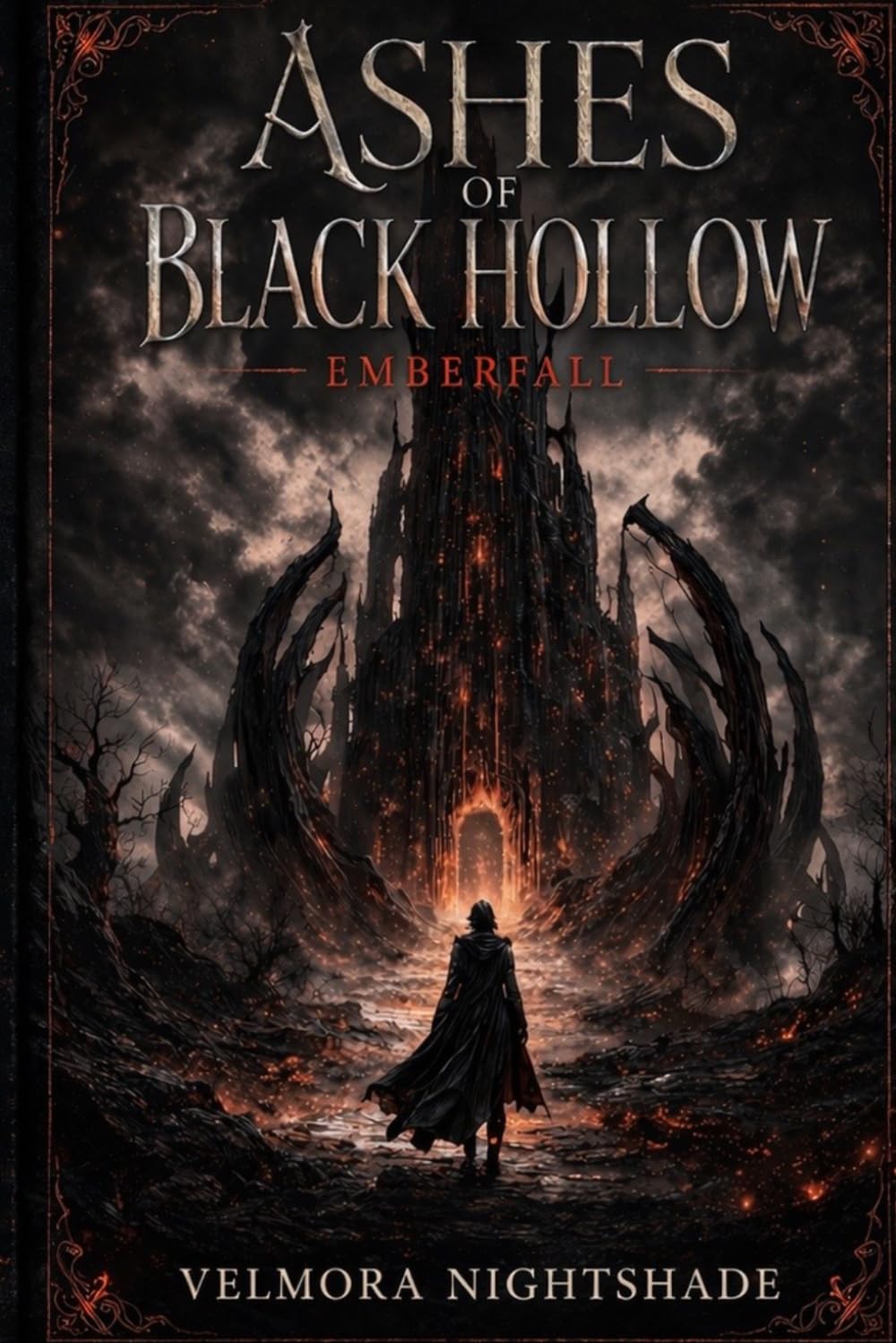 Ashes of Black Hollow: Emberfall: A Dark Fantasy of Living Worlds, Reality-Bending Power, and a Hollow That Thinks