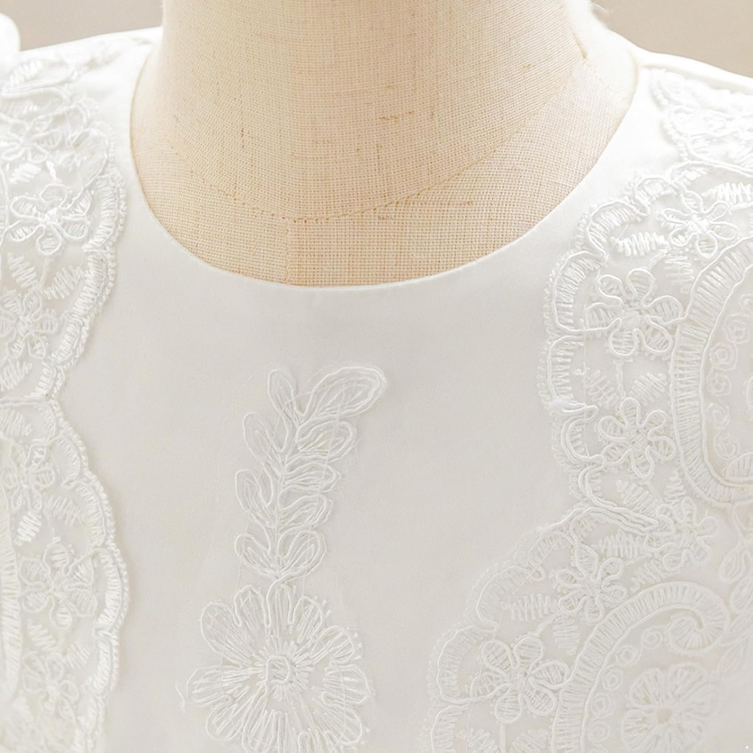 Baby Baptism Evening Gown Infant Embroidery Baby Girls Dress Princess Prom Dresses Rose Lace Dresses