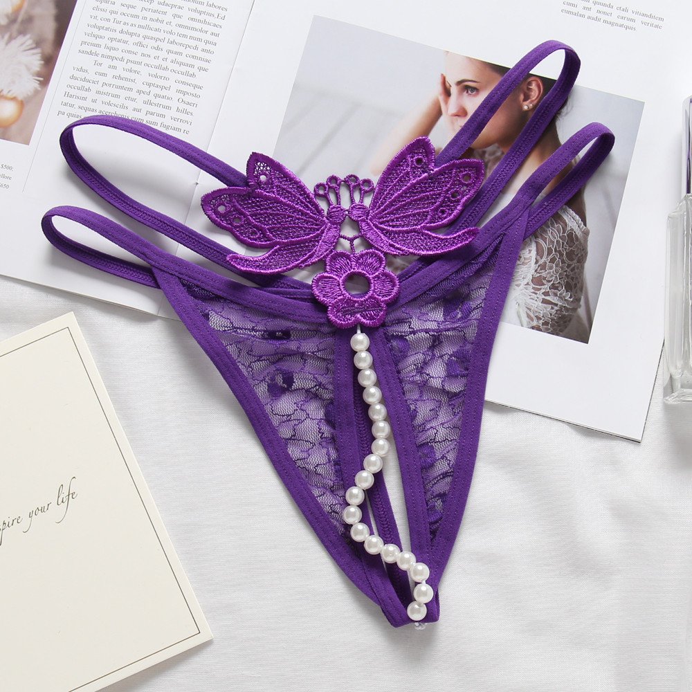 Slip Donna con Buco Thin Thongs String Lace Hollow Slip G Super Underwear Donne Sexy Slip Donna con Buco