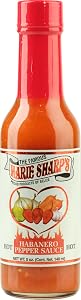 Marie Sharp’s Original Hot Habanero Pepper Sauce, 5 oz | Extra Hot Gourmet Hot Sauce from Belize | All-Natural, No Artificial Preservatives | Bold Flavor with Fiery Kick (Pack of 1)