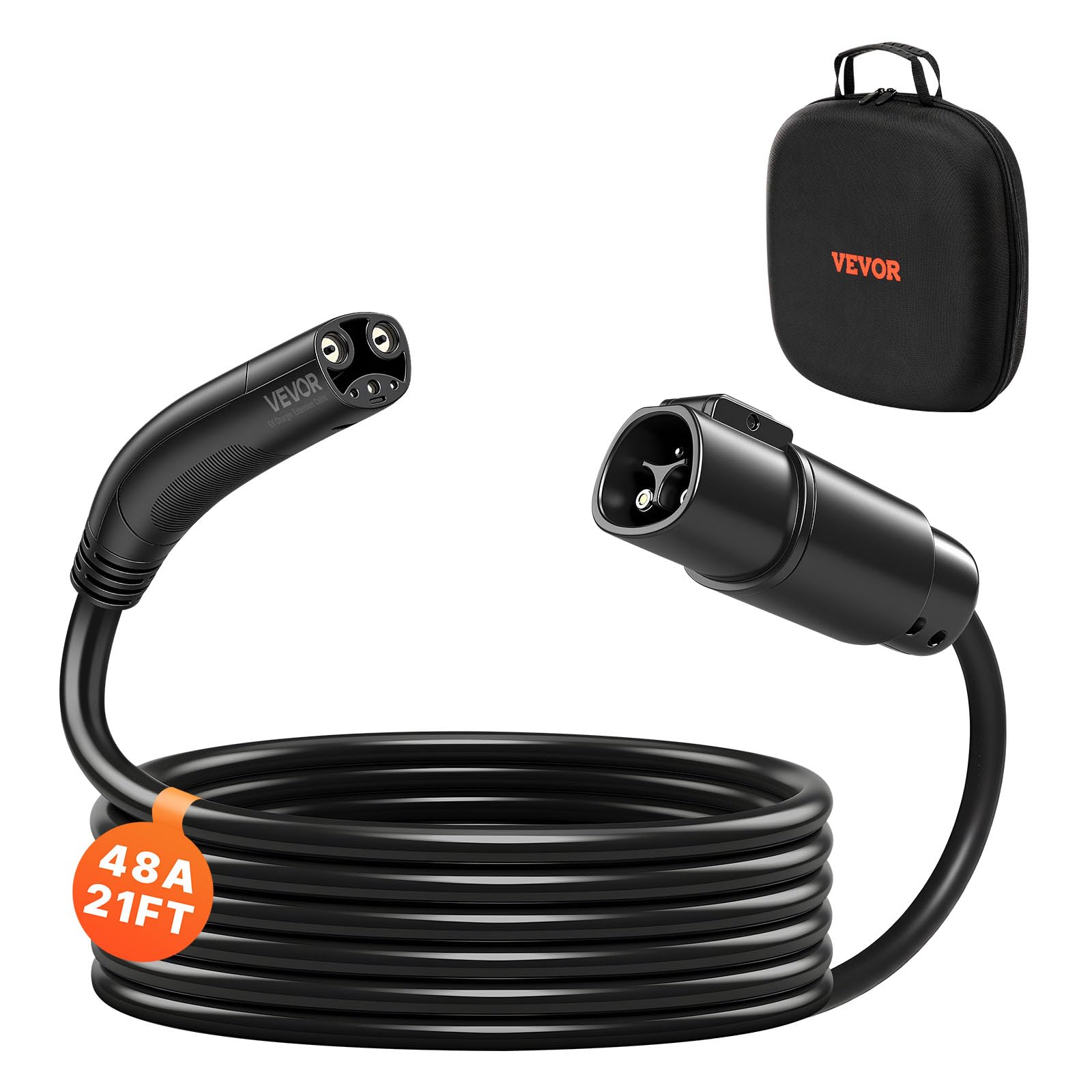 Amazon.com: VEVOR EV Charger Extension Cable for Tesla, 48Amp 21