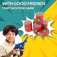 Vista 5 de TORMEN Latas de espuma suave Target Target Soft Bullet Targets Dart Foam Toy Gun Shoot Kid Toy Game Gift