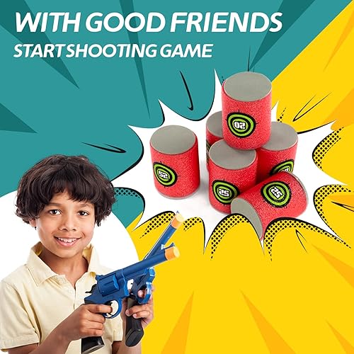 Miniatura 5 de TORMEN Latas de espuma suave Target Target Soft Bullet Targets Dart Foam Toy Gun Shoot Kid Toy Game Gift