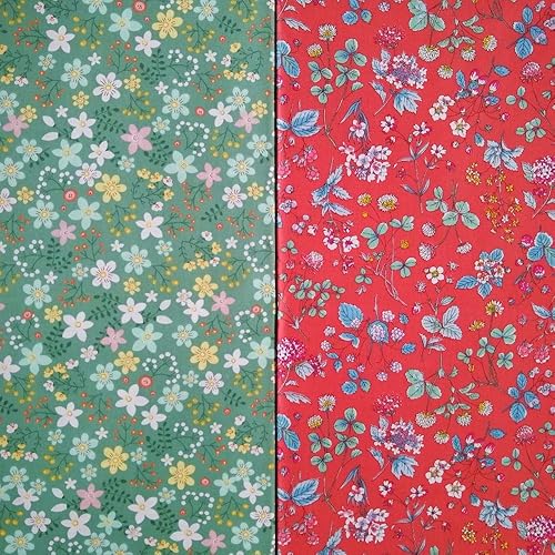 Vista 15 de Fat Quarters - Paquetes de tela de 18" x 22" en algodón tejido acolchado para coser