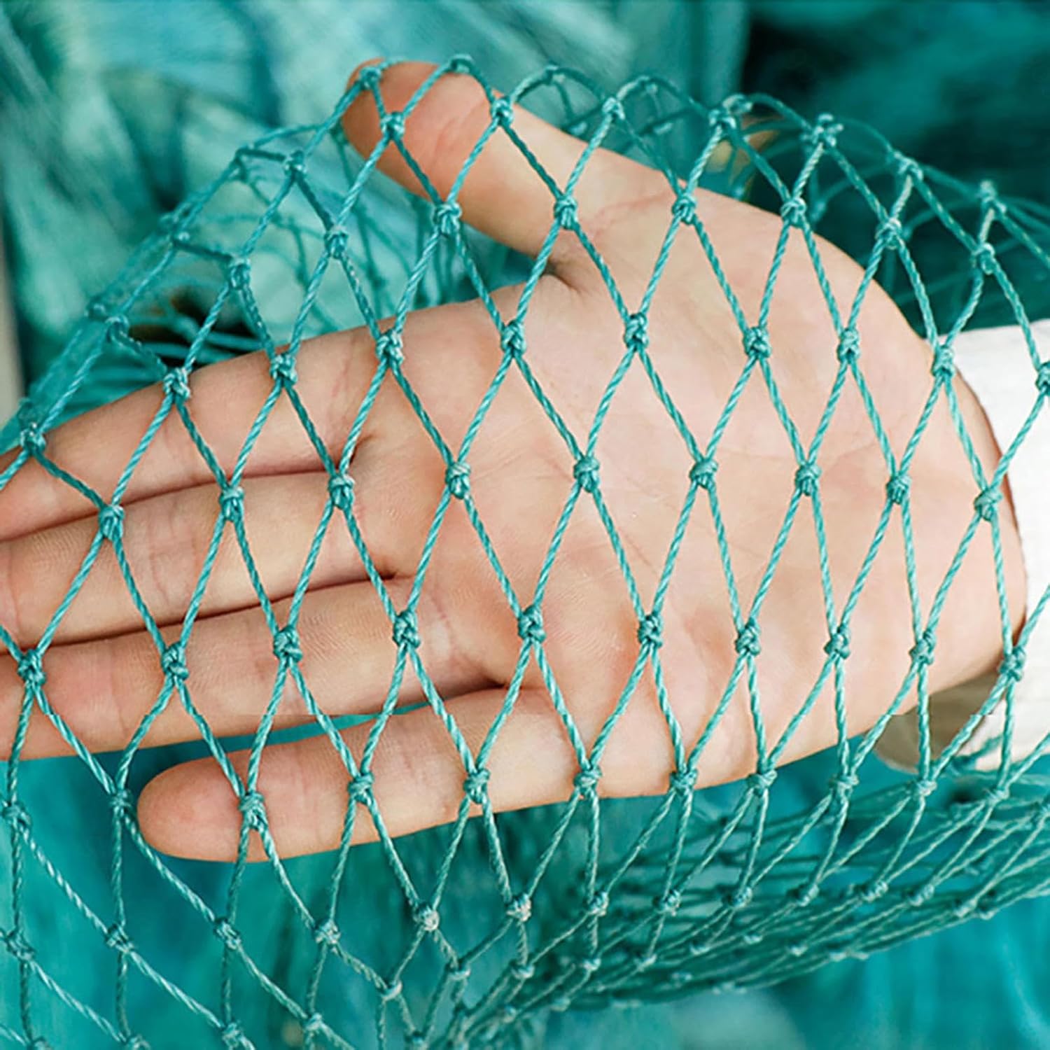 Garden Balcony Cat Protection Netting - 6x10m Mesh Barrier for Cats & Birds Durable Vegetable Garden Safety Net Prevents Pet Falls & Bird Access