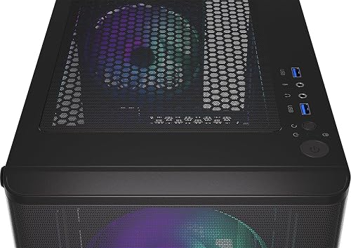 Memory PC Gamer Ryzen 7 5700X 8X 4,6 GHz, 16 Go de RAM DDR4, SSD M.2 1 to, NVIDIA RTX 5060 8 Go, Windows 11 Pro - 3