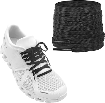 UamGlsob 1/4" Thin Shoe Laces for On Cloud Sneakers