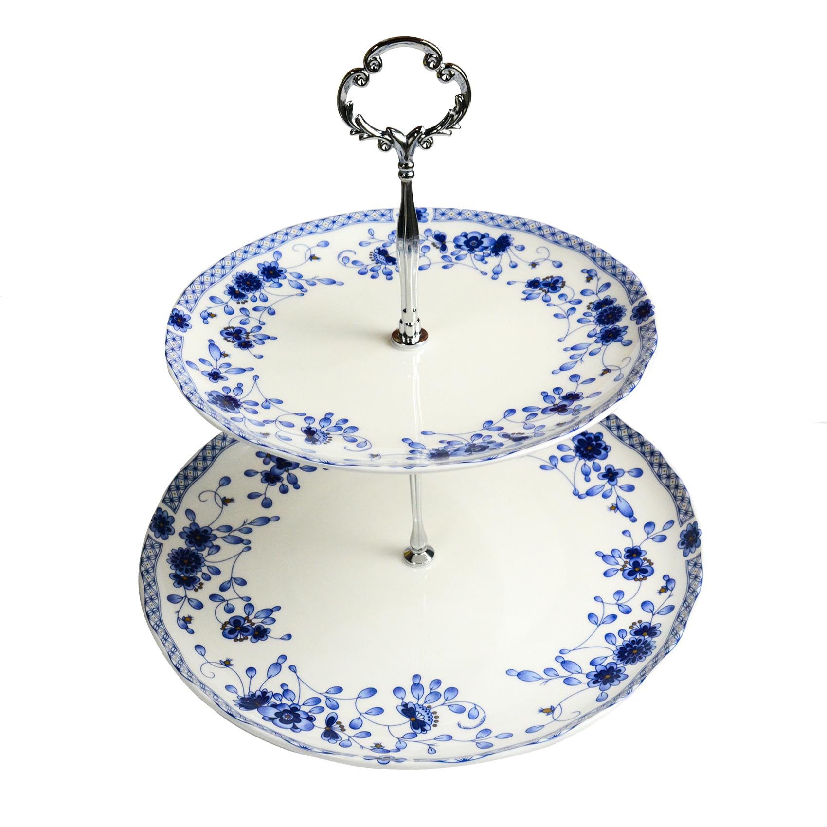 Amazon.com | LE POTOCIO 3-Tier Afternoon Tea Stand, Porcelain