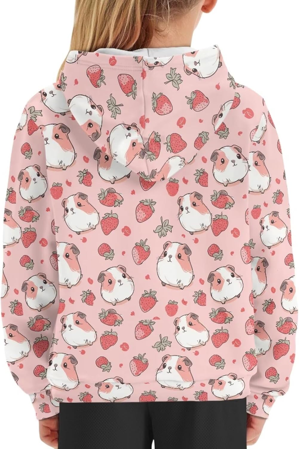 Upetstory Hoodies for Girls Boys Kids Long Sleeve Hooded Sweatshirt with Pockets S-XL