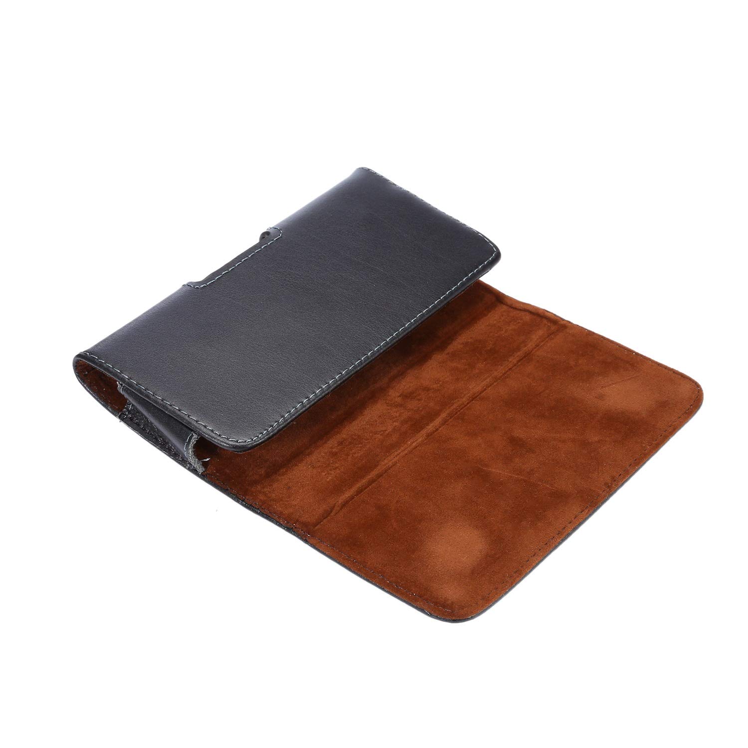 Hengwin Porta Cintura, Borsa Portacellulare, Custodia Per IPhone 16 Pro Max, 16 Plus, 15 14 13 12 11 Pro Max, Copertura, Vera Pelle, Fondina Da - Foto 4