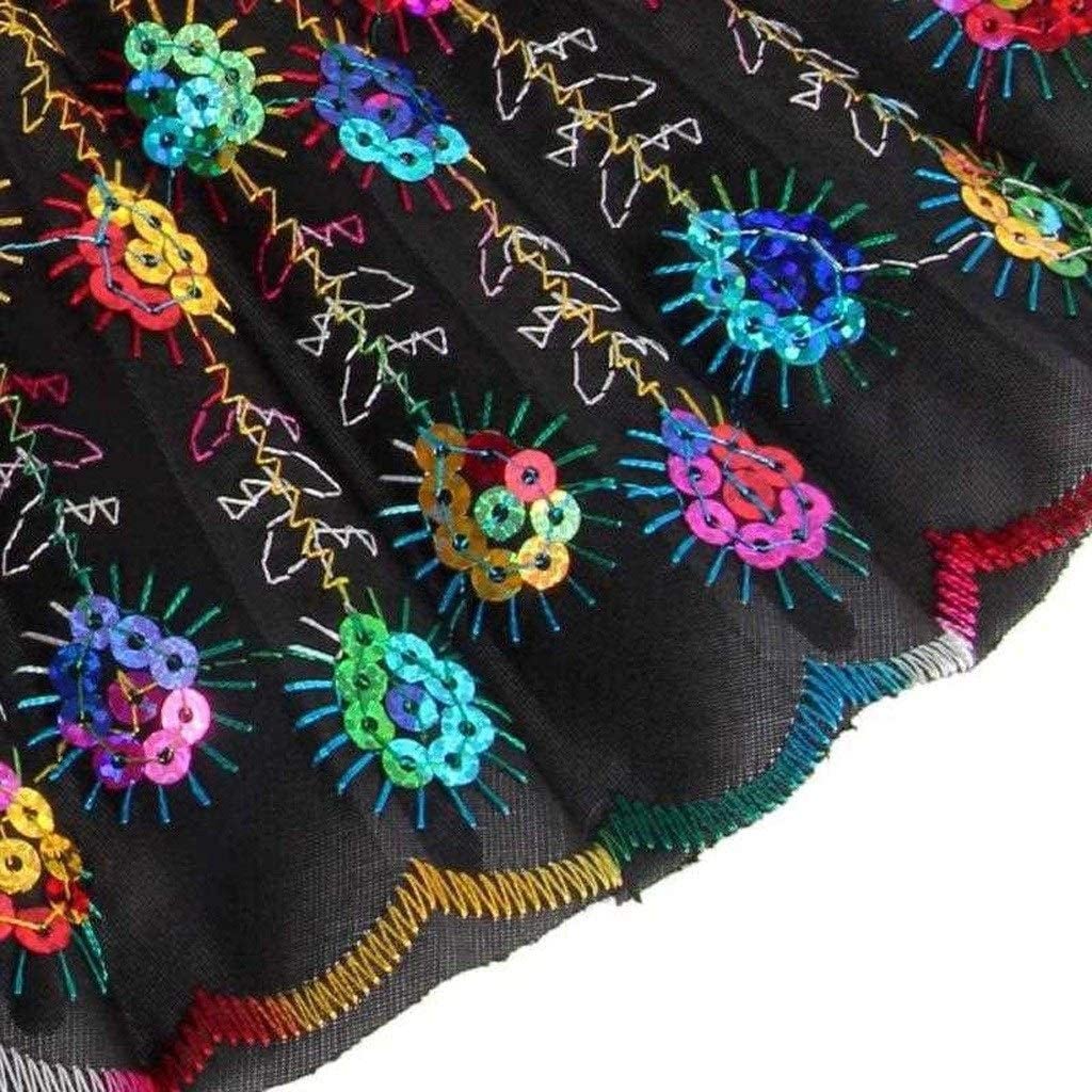 Abanico Banquete De Boda Verano 2 Uds Abanicos Plegables para Mujer, Elegante Colorido Bordado Pavo Real Patrón Tela De Lentejuelas Abanico Mano