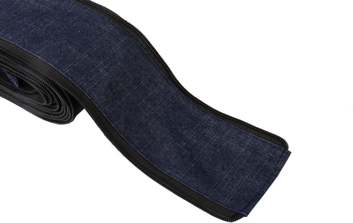 TIG Welding Torch Cable Cover 24ft(L)-4in(W) Denim(Cowboy) with Zipper for Torch 26 and 18