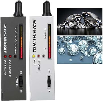 Diamond Tester, Practical Jewelry Diamond Selector II, Moissanite Tester, Portable Testing Tool Set, Simple and Accurate Operation for Novice and Expert
