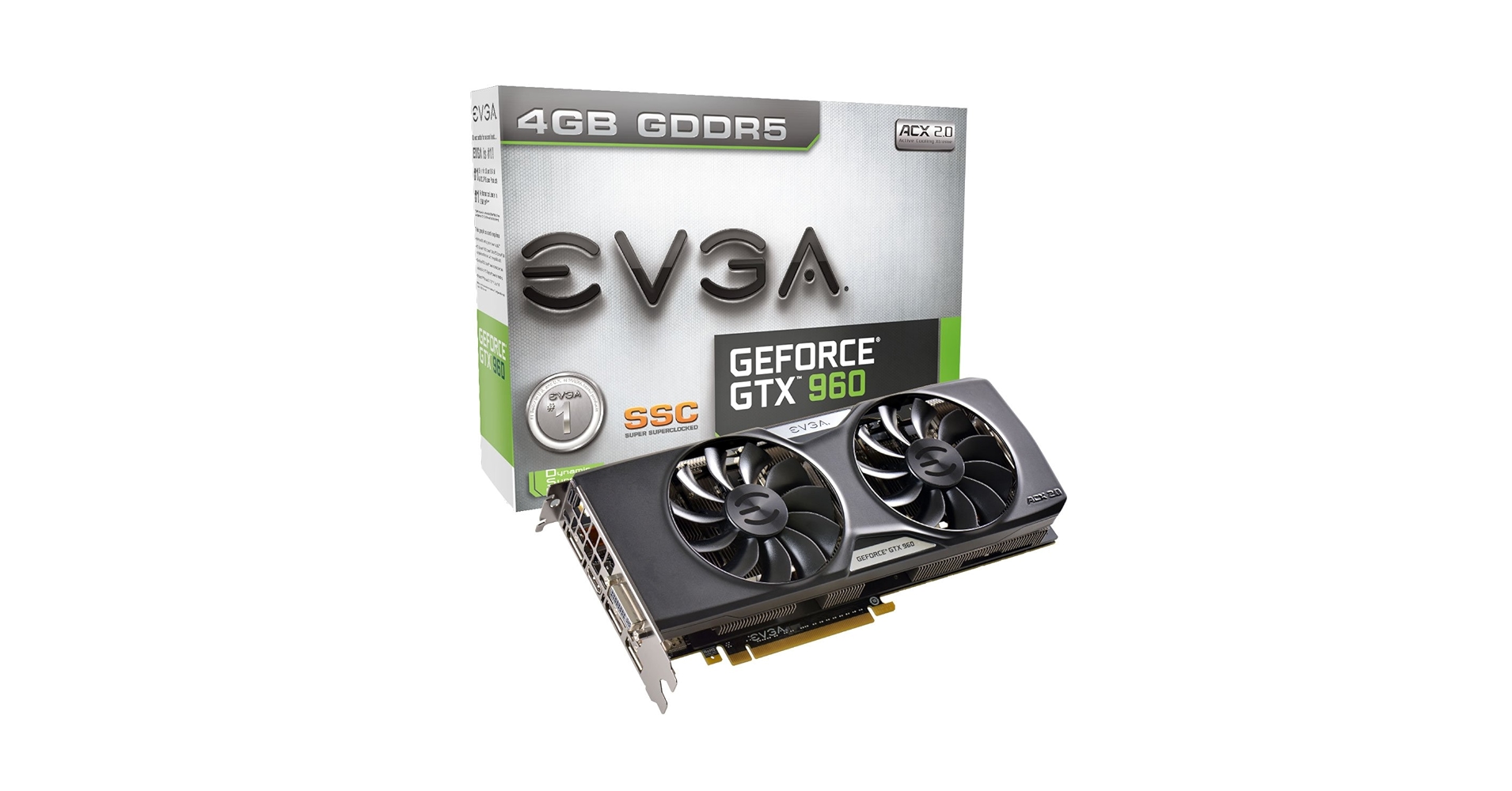 Amazon.com: EVGA GeForce GTX 960 4GB SSC GAMING ACX 2.0+
