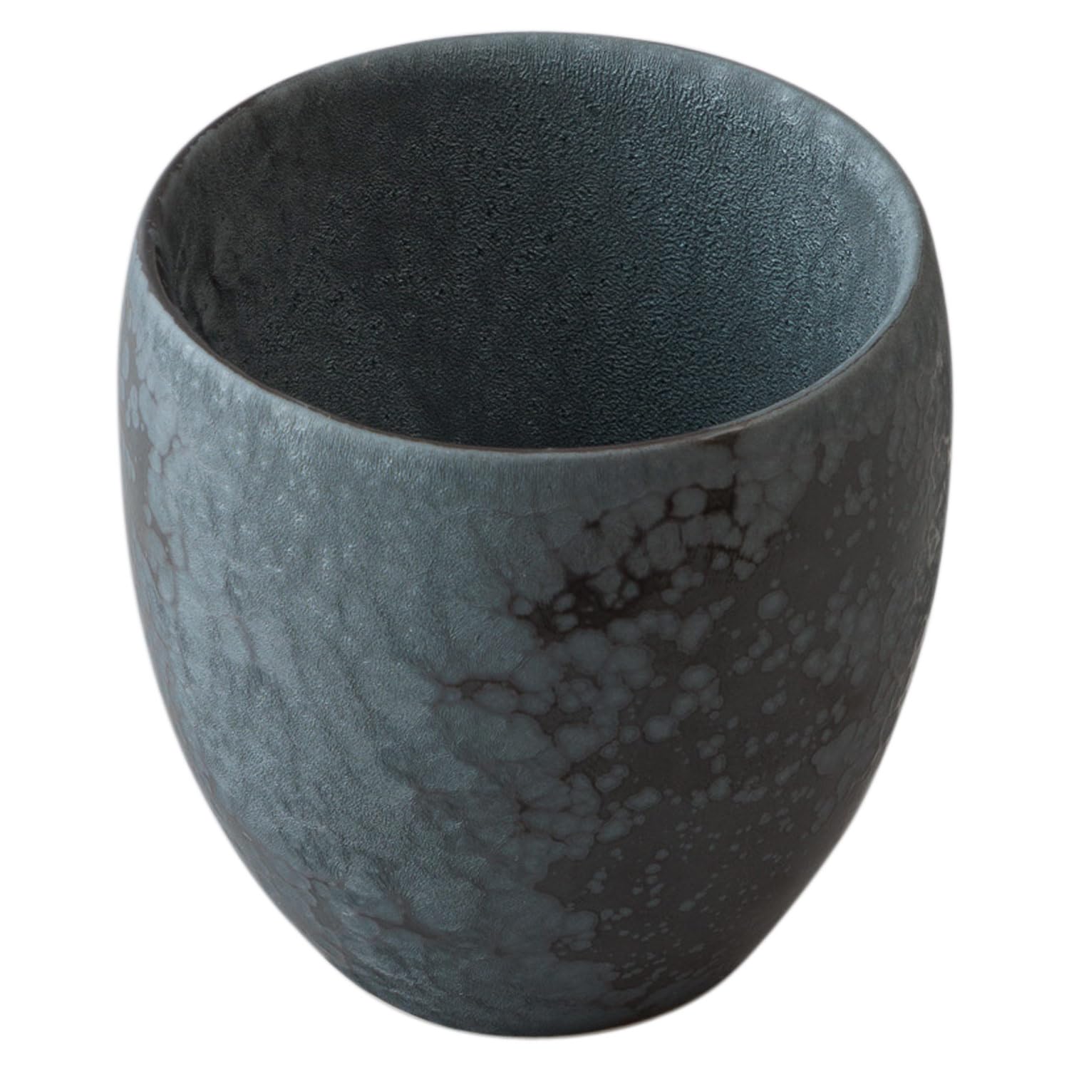 39Arita Double Wall Cup Black Celestial Porcelain 7.4oz Arita Ware Japan