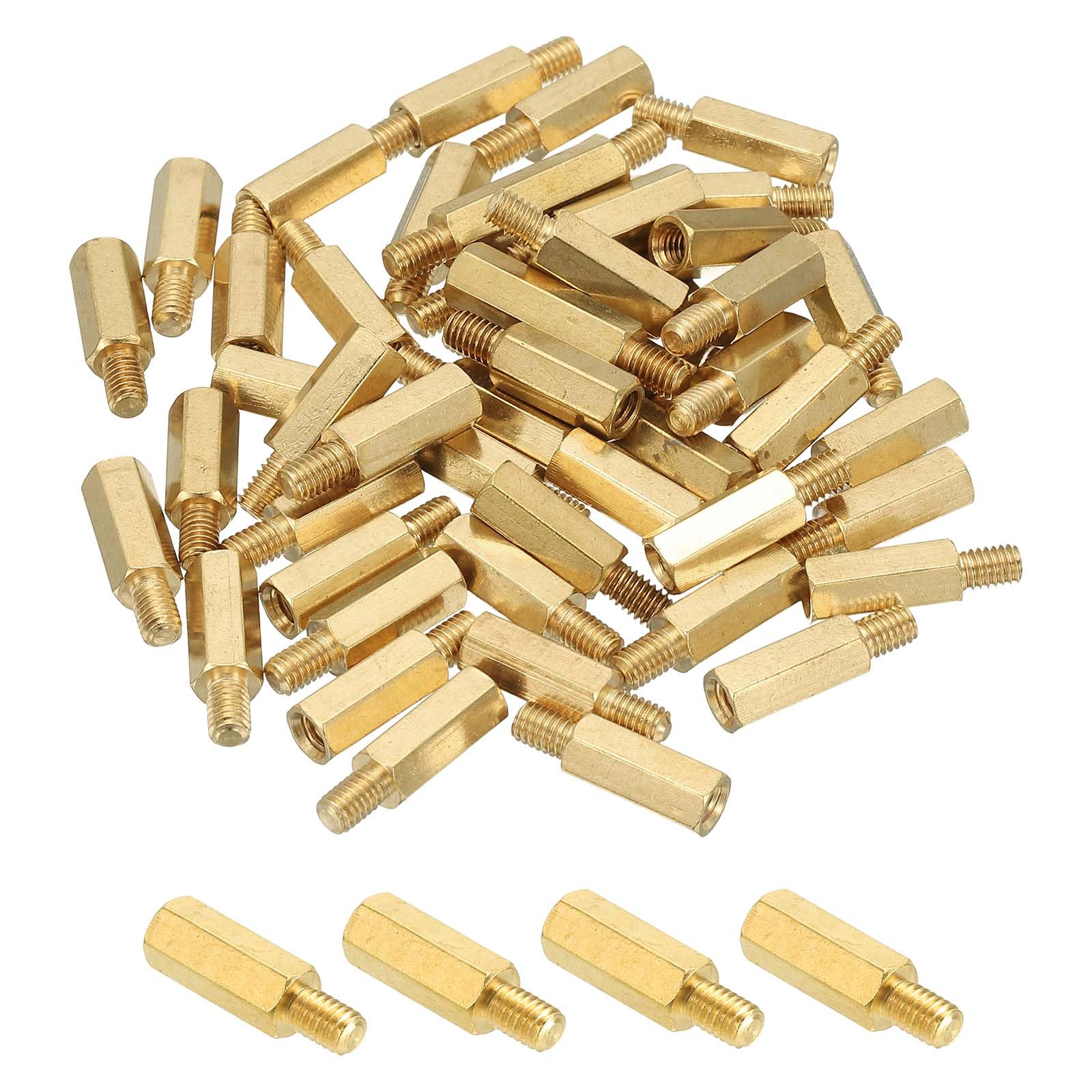 PATIKIL M4 Brass Hex Standoff