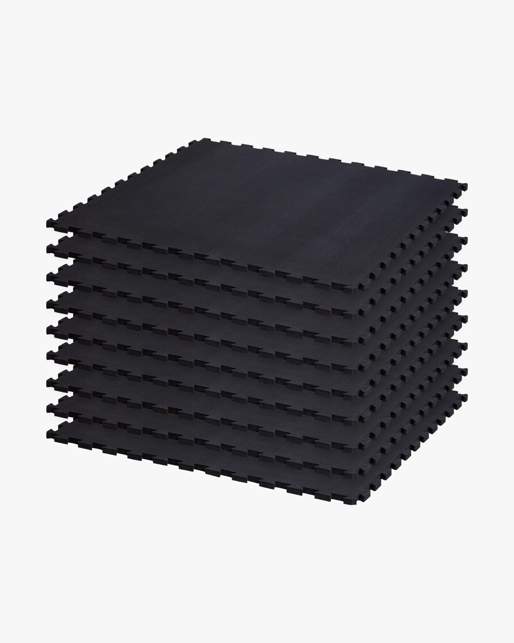 Century Commercial Grade 9 Pack Gym Floor Mats Interlocking Foam Floor Tiles Puzzle Mat Gym Flooring Foam Rubber
