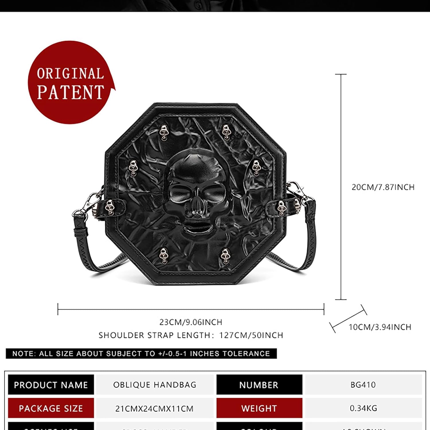 Crossbody Purse and Handbags for Women Gothic Steampunk Retro Small Shoulder Bag Unique Medieval Cosplay Accessories