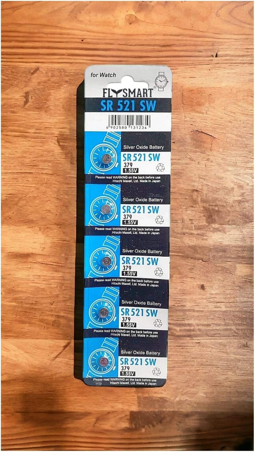 Renata Batteries 379 / SR 521 SW Button Cell, Silver 1.55V, Swiss Made (Set of 2 Pcs) … Amazon