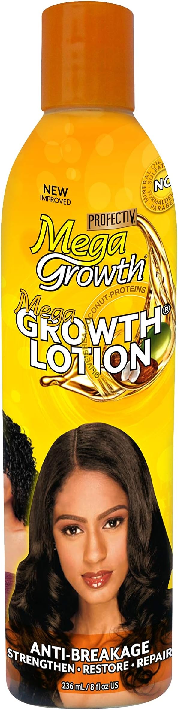 Profectiv Mega Growth Anti Breakage Strengthener Growth Lotion 8oz