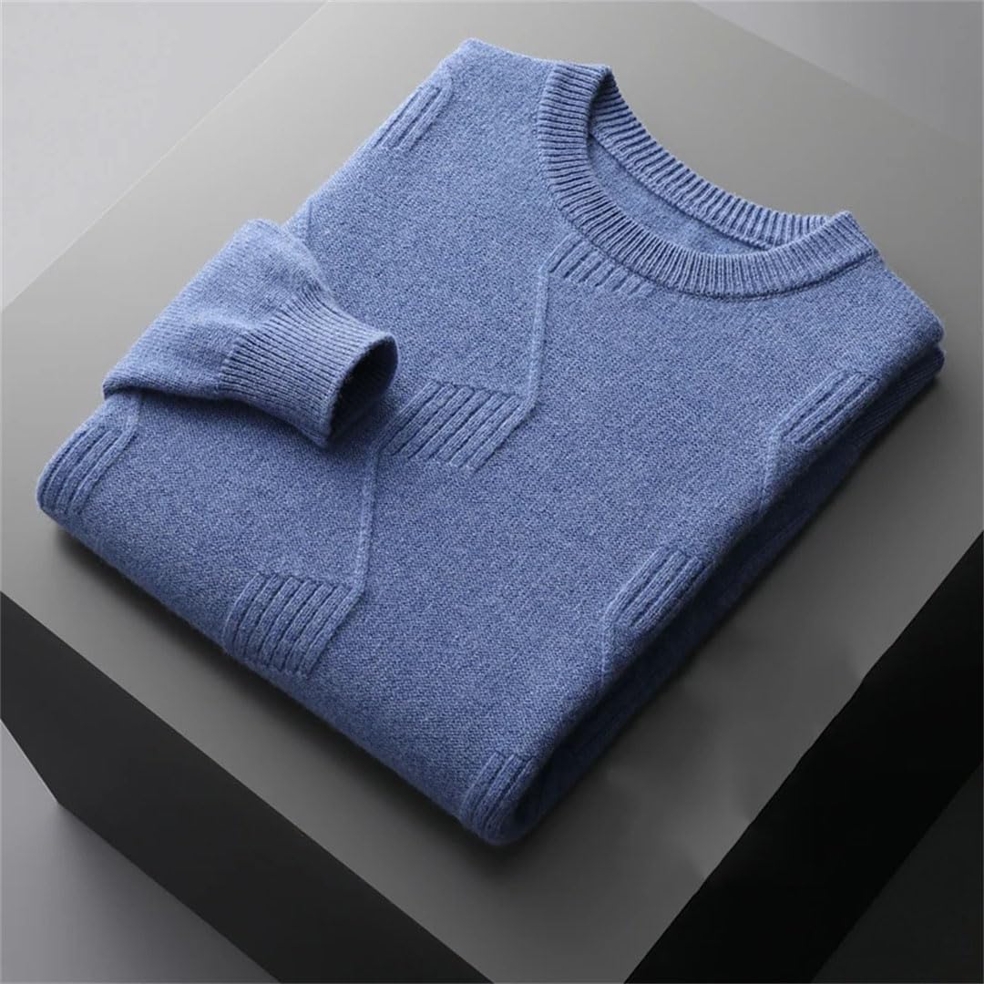 Amazon.com: Wjnvfioo Men's Round Neck Merino Wool Double
