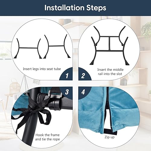 Miniatura 7 de Silla perezosa con otomano plegable moderna y grande, silla de descanso contemporánea de ocio con reposabrazos, sofá tapizado contemporáneo con