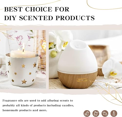 Miniatura 4 de EUQEE Aceite de fragancia de chocolate, 2.02 onzas líquidas  2.0 fl oz, aceite esencial de fragancia de grado prémium con cuentagotas de vidrio para