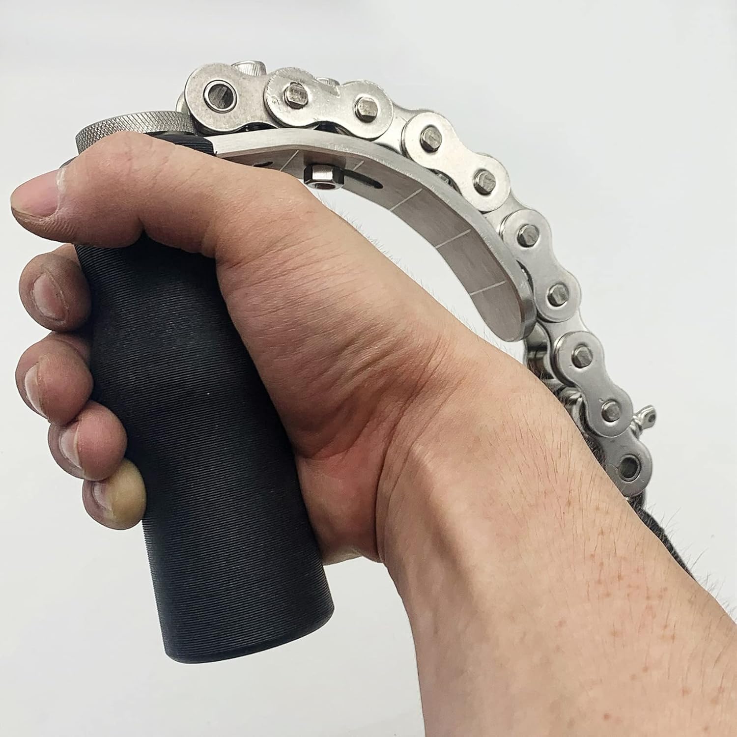 Professional Arm Wrestling Handle, Heavy Duty Wrist Exercise Forearm Armwrestling Training Equipment, Grip Finger Training, Strengthener for Toproll and Hook