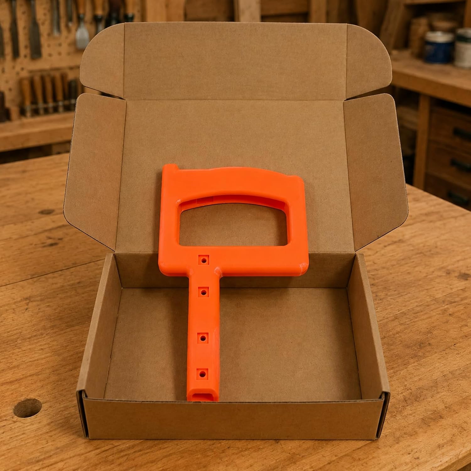 Replacement Handle Kit for Ridgid MS1290LZ1 / MS1290LZA Miter Saws — Compatible with OEM Part Numbers #830037 & #830039, Upper & Lower Handle Set (Safety Switch Not Included) (Orange)