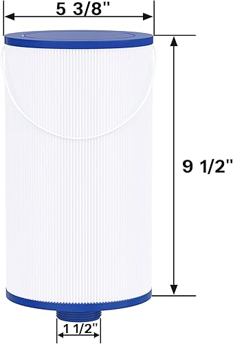 Miniatura 2 de Filtro de spa compatible con FC-2402, 303279, flujo libre, AquaTerra, filtro de bañera de hidromasaje de fantasía, rosca más fina de 1 12 pulgadas,