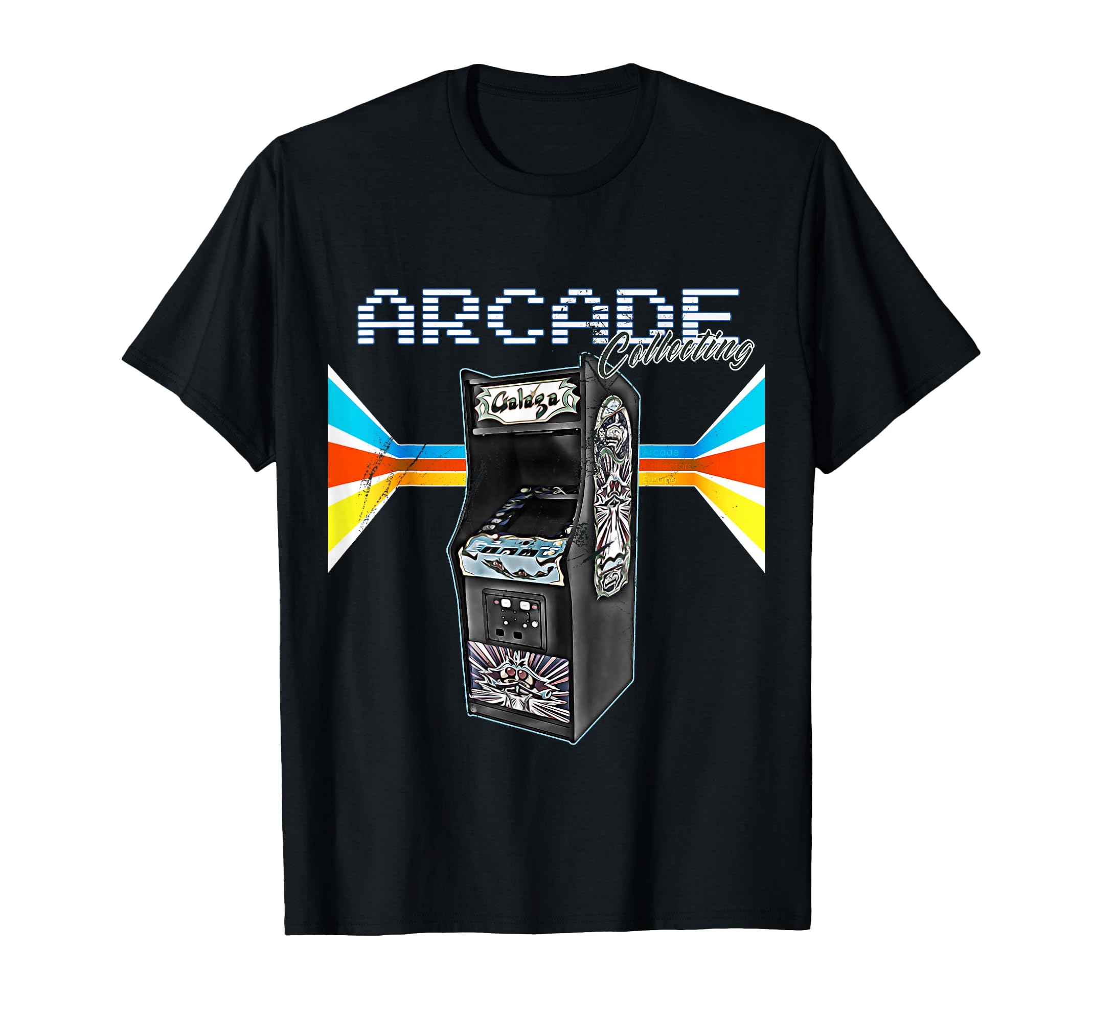 Arcade Cabinet Machine 1970 1980 1990 Video Game Collection T-Shirt