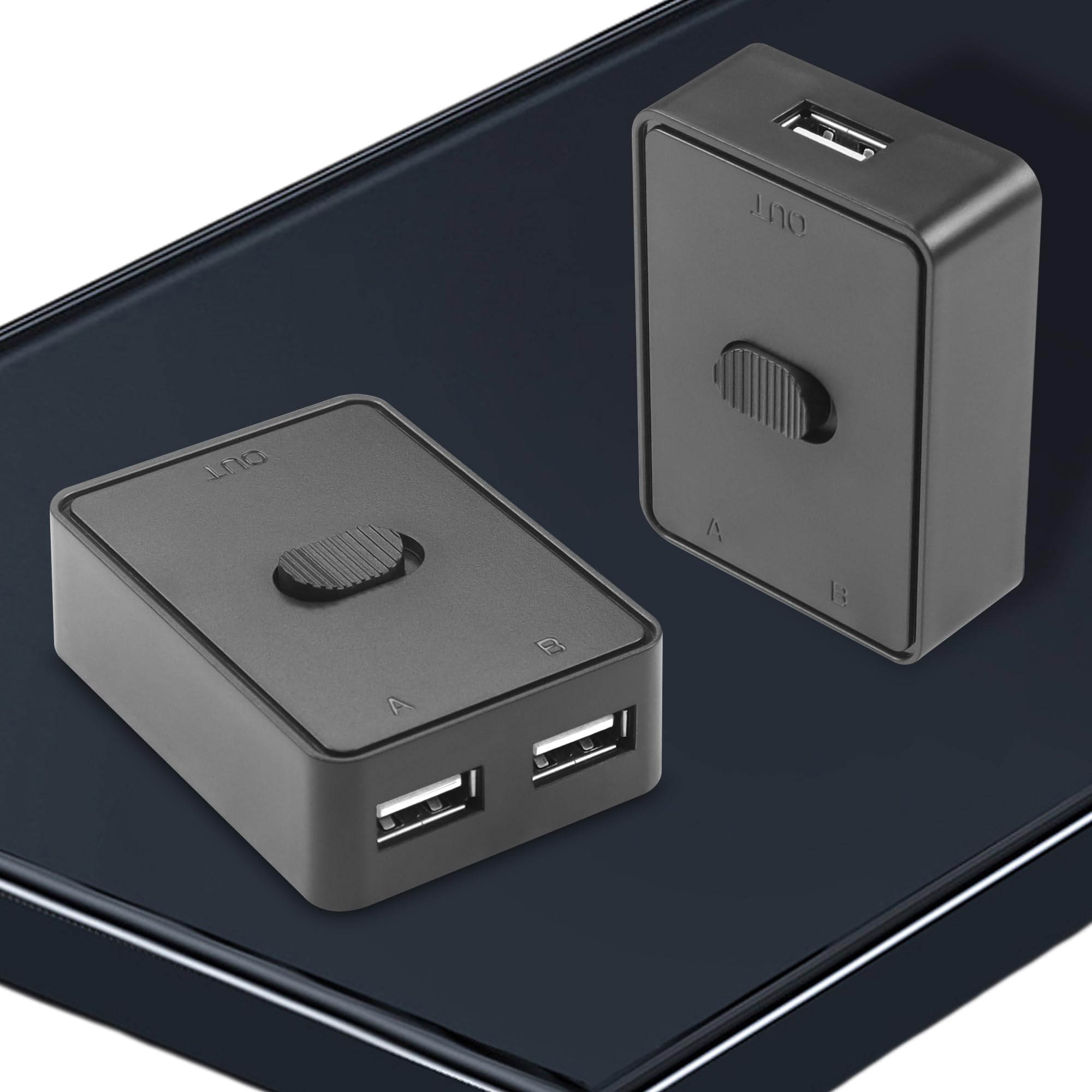 Amazon.co.jp: CERRXIAN USB2.0スイッチセレクター USB KVMスイッチャ