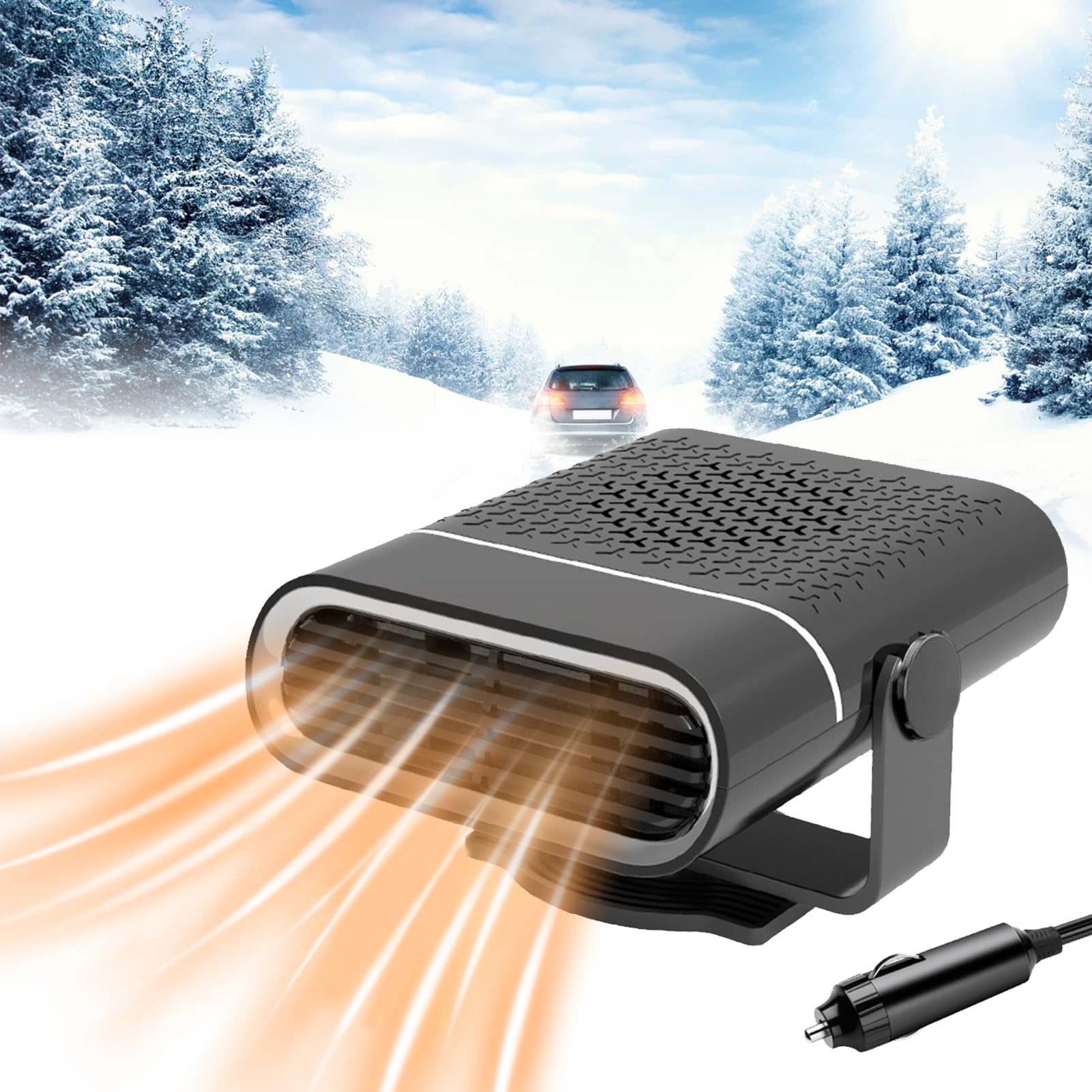 NHYDZSZ Auto Heizung, 150 W, 12v Tragbare Autoheizu Produktbild-Vorschau 11