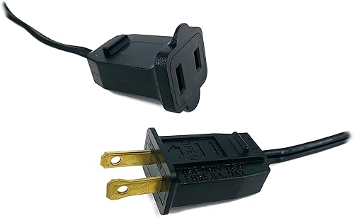 Miniatura 3 de Holiday Lighting Outlet Cadena de Luces Navideñas C9, Iluminación para Eventos de Patio, Cable Negro, Espaciado de Enchufes de 12", E17 (100") Negro