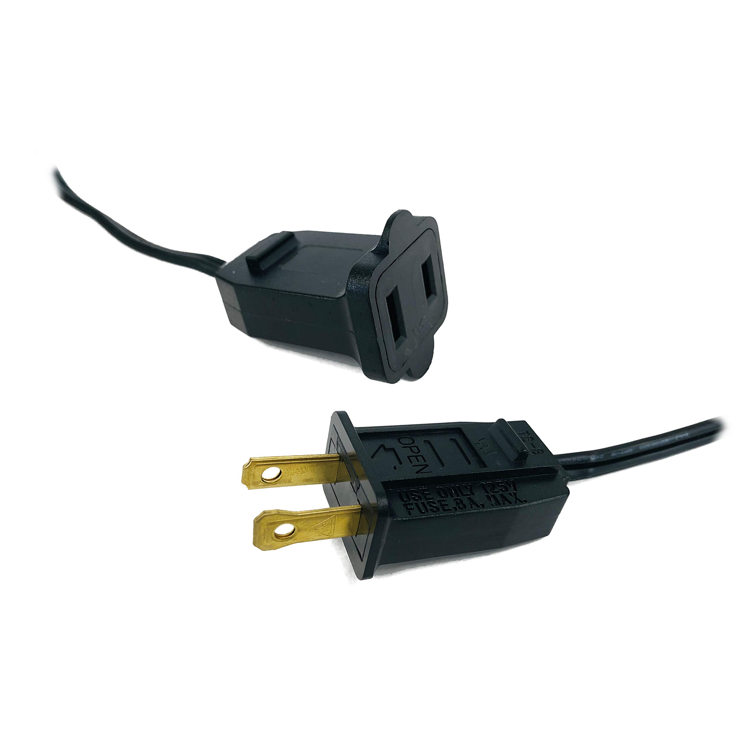 Holiday Lighting Outlet C9 Guirlande lumineuse de Noël, éclairage d'événement, de terrasse, cordon noir, espacement de 30,5 cm, E16 (50 m)