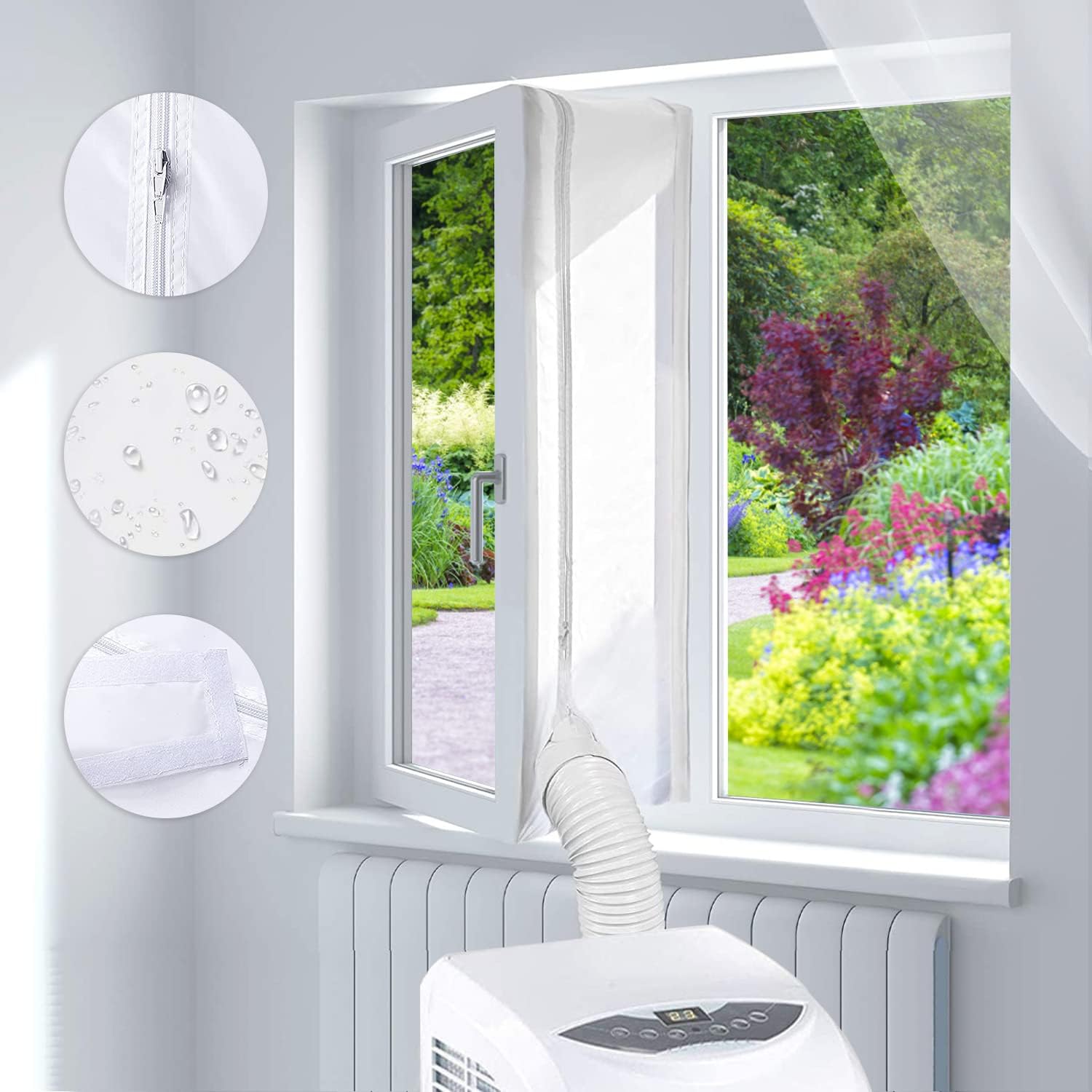 Guarnizione Per Finestra Per Condizionatore E Asciugatrice Funziona 300 Cm~p117544509 - Foto 10