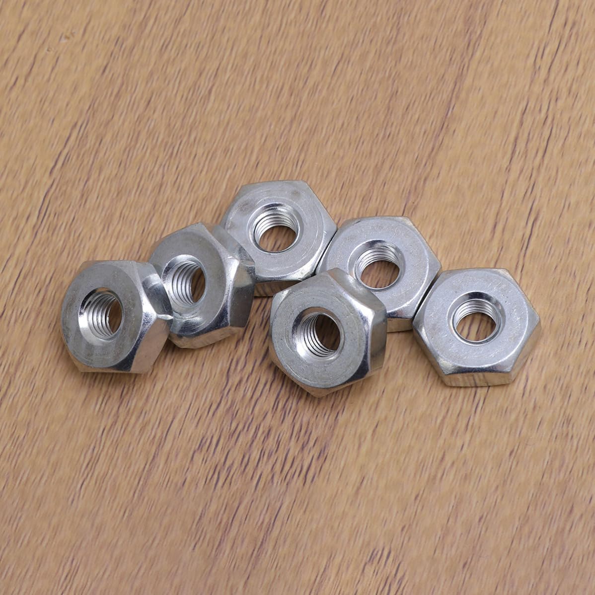 6pcs M8 Chainsaw Guide Plate Nuts Replacement Steel Security Parts