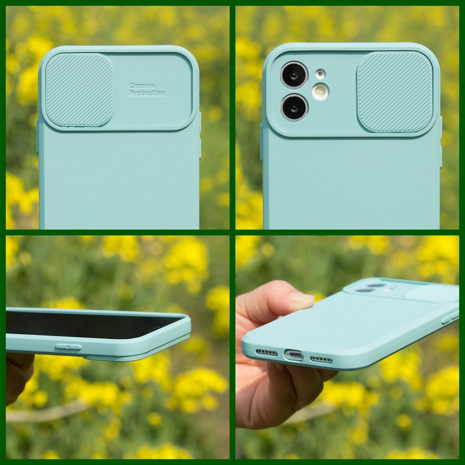 IPhone 11 Kameraschutz Hülle – Mit Schieber Für Kameraabdeckung, Transluzent Matte, Stoßfest