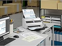 Vista 4 de Epson Workforce DS-970 Sheetfed Scanner - 600 dpi Óptico, Color blanco