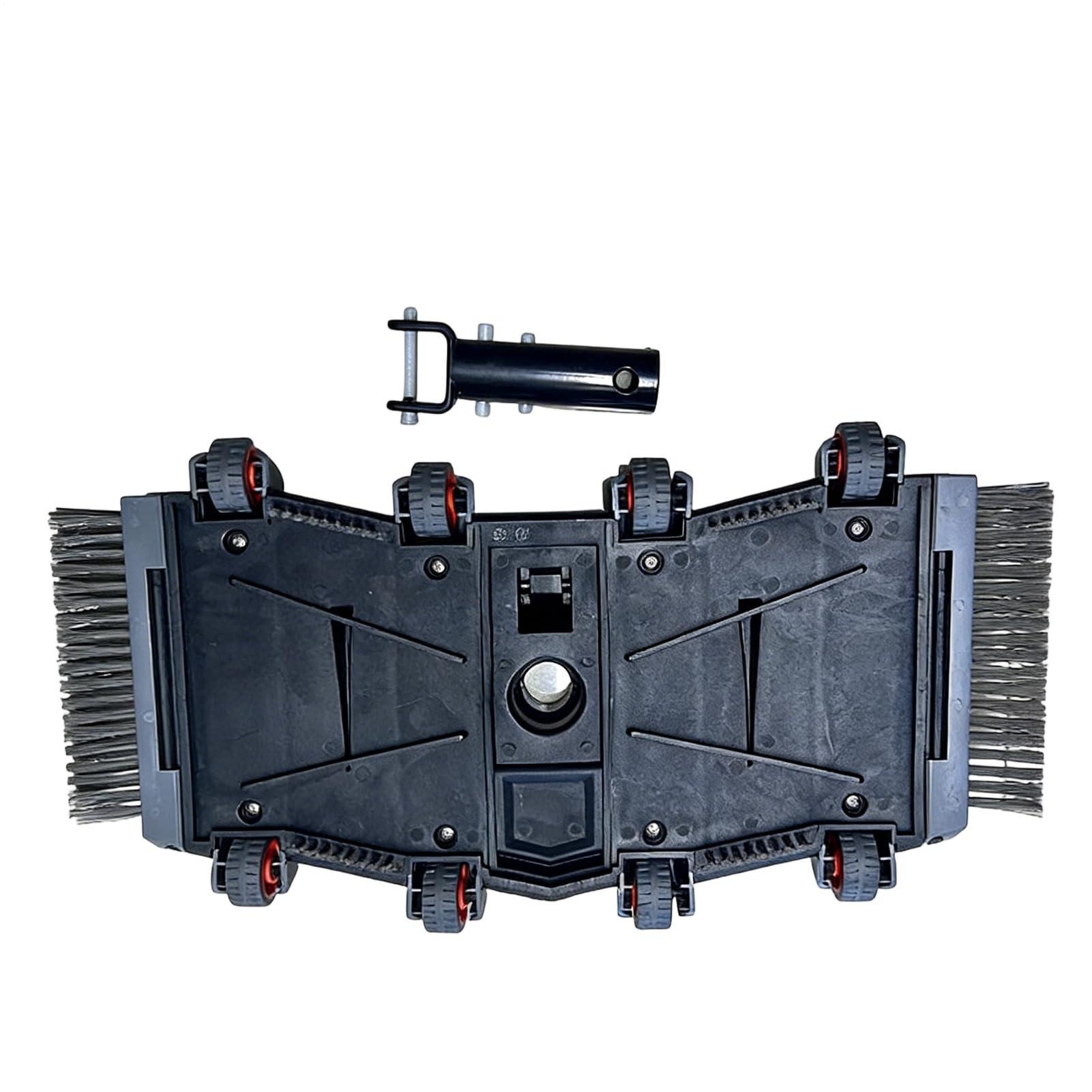 Cabezal de Limpieza Manual Accesorio de 35,5 centímetros con Ruedas para | Repuesto para Piscinas Enterradas Para Jardín, Patio, Spa, Manguera, Piscina, Limpieza de Césped